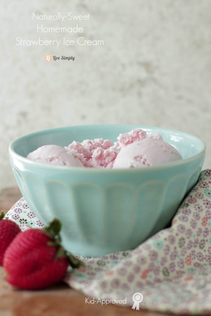 Sugar Free homemade-strawberry-ice-cream