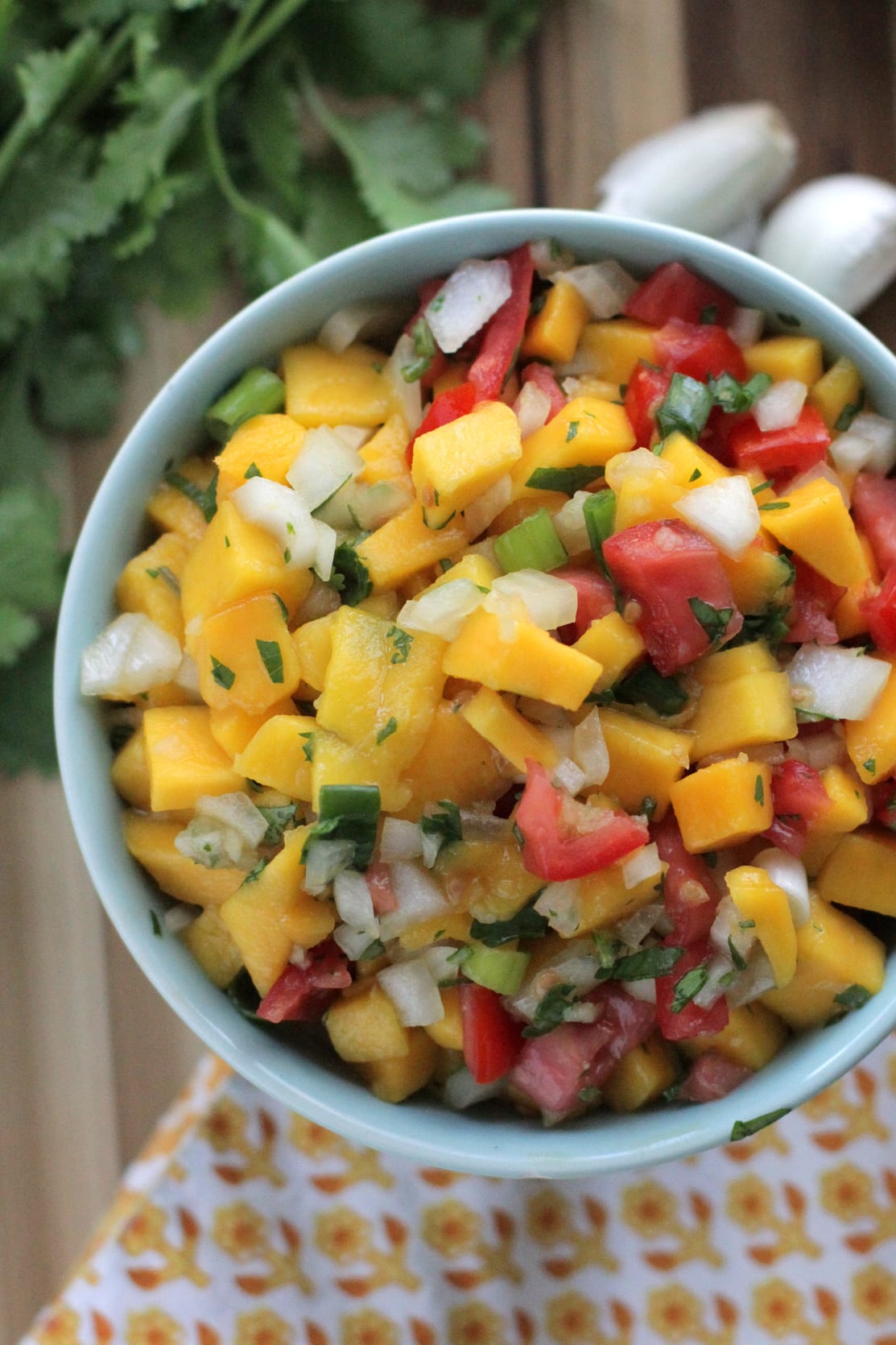 Homemade Mango Salsa