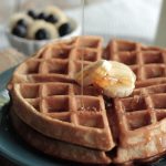 gluten free oat waffles soaked