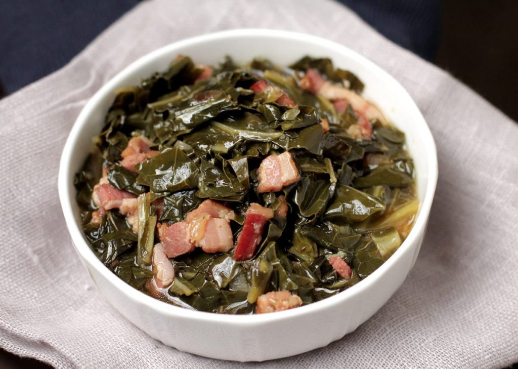 collard greens seasoned 