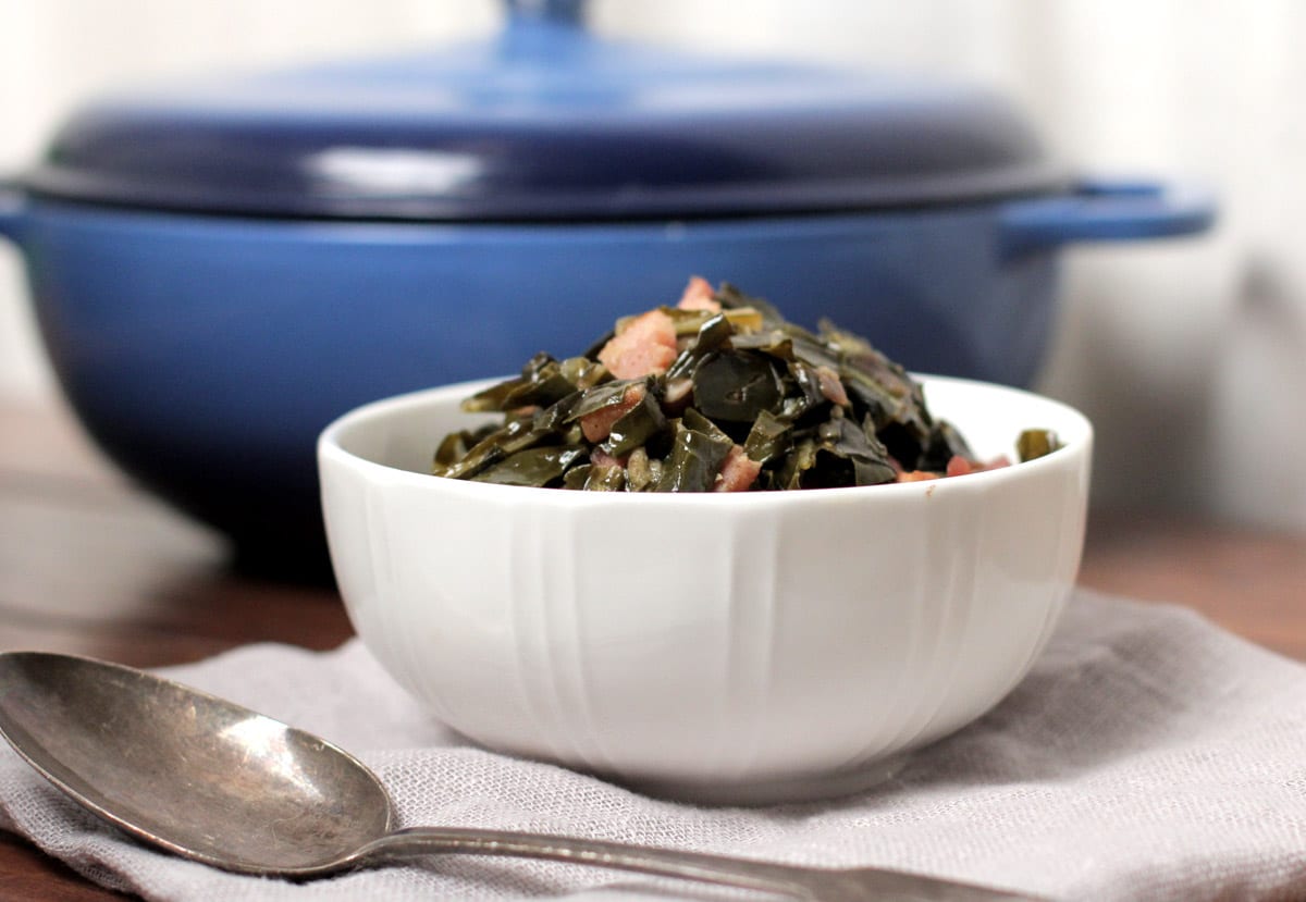 Homemade Perfectly Seasoned Collard Greens - Live Simply