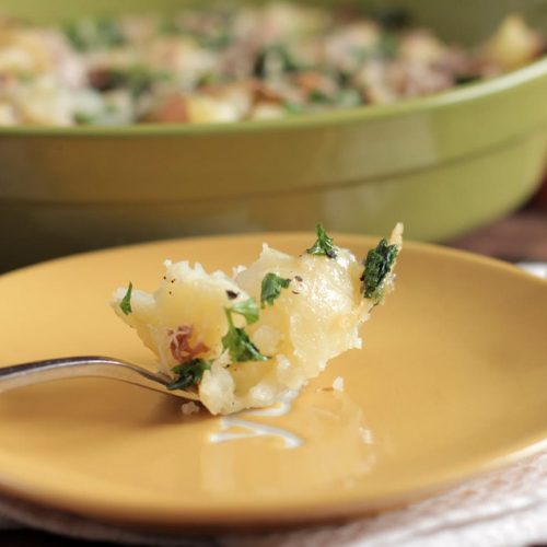 cheese and herb potatoes