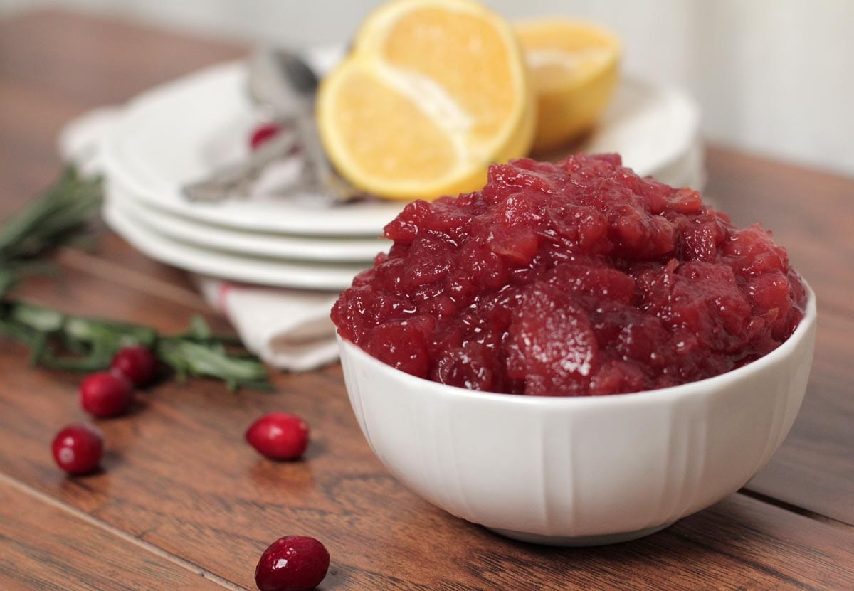 Orange-Apple Cranberry Sauce 