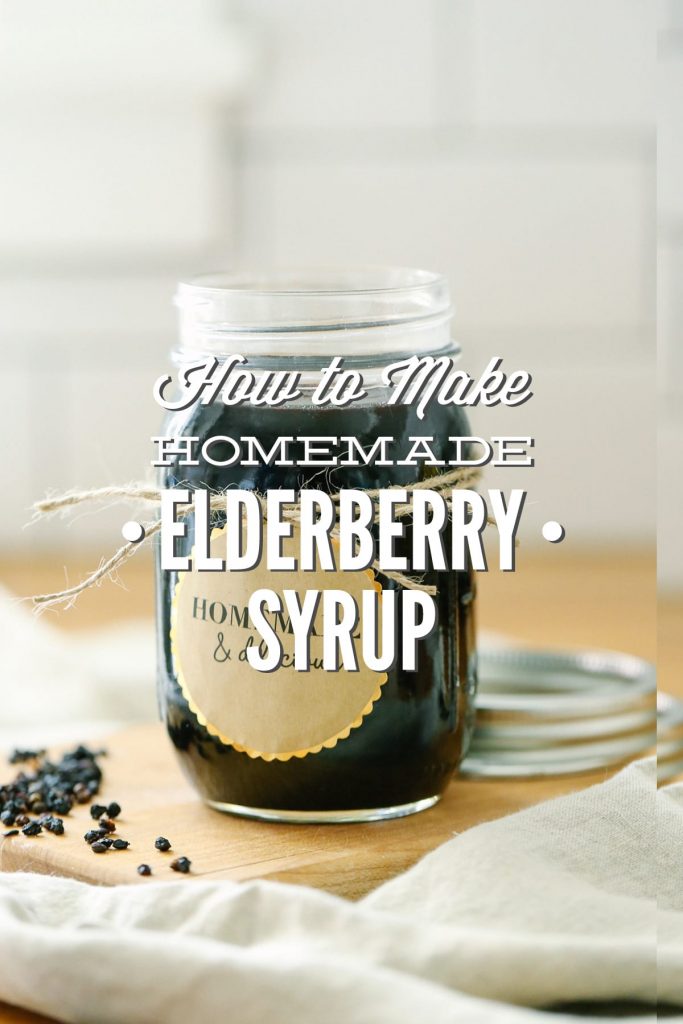 How to make the BEST homemade elderberry syrup. Plus, this recipe saves so much money when compared to purchasing immune-boosting elderberry syrup from the store. You can take this via a spoon or mix it in a smoothie.