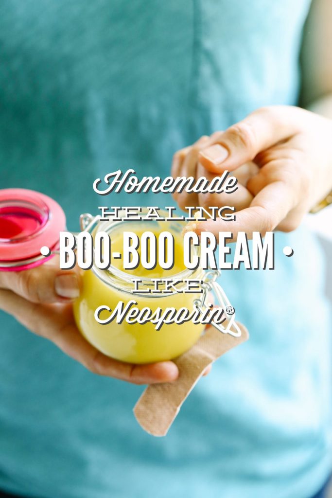 Homemade Healing Boo Boo Cream: Like Neosporin