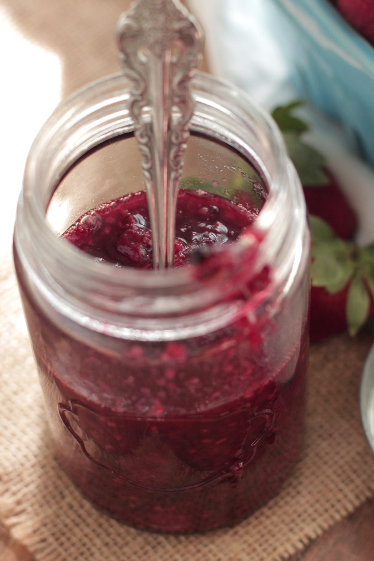1honeyberrysyrupjamrecipe4 Live Simply