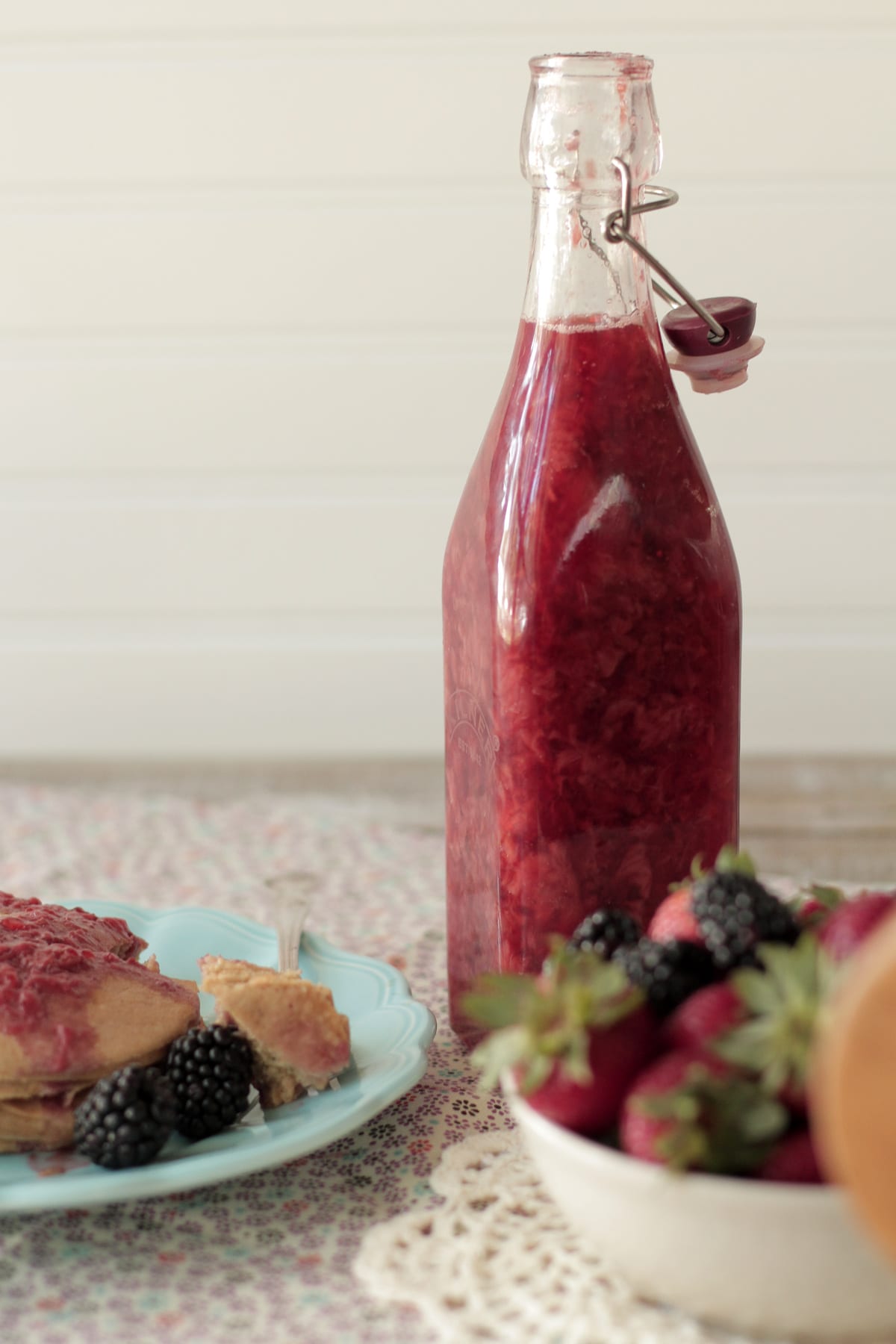 Honey-Sweetened Berry Syrup