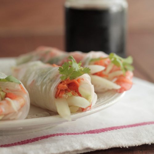 Shrimp Rice Paper Rolls