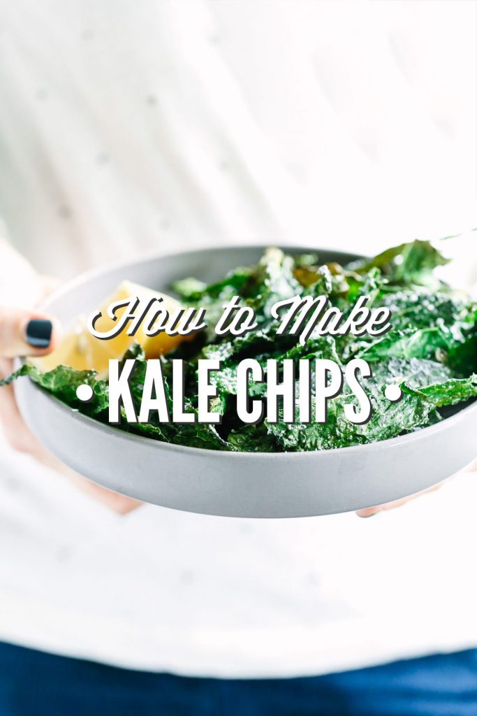 How to make kale chips. Making kale chips at home is so easy. Plus, even kale haters love these chips. Win!