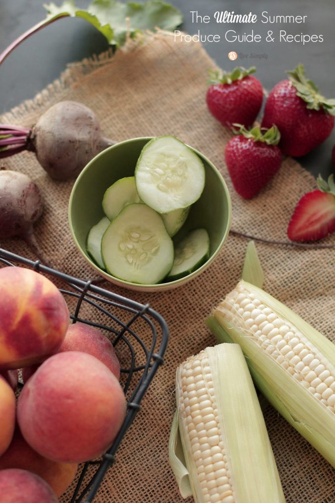 How are you going to use all of the produce from your garden or farmers market? Here are a some great recipe ideas for each type of fruit and vegetable you can think of!