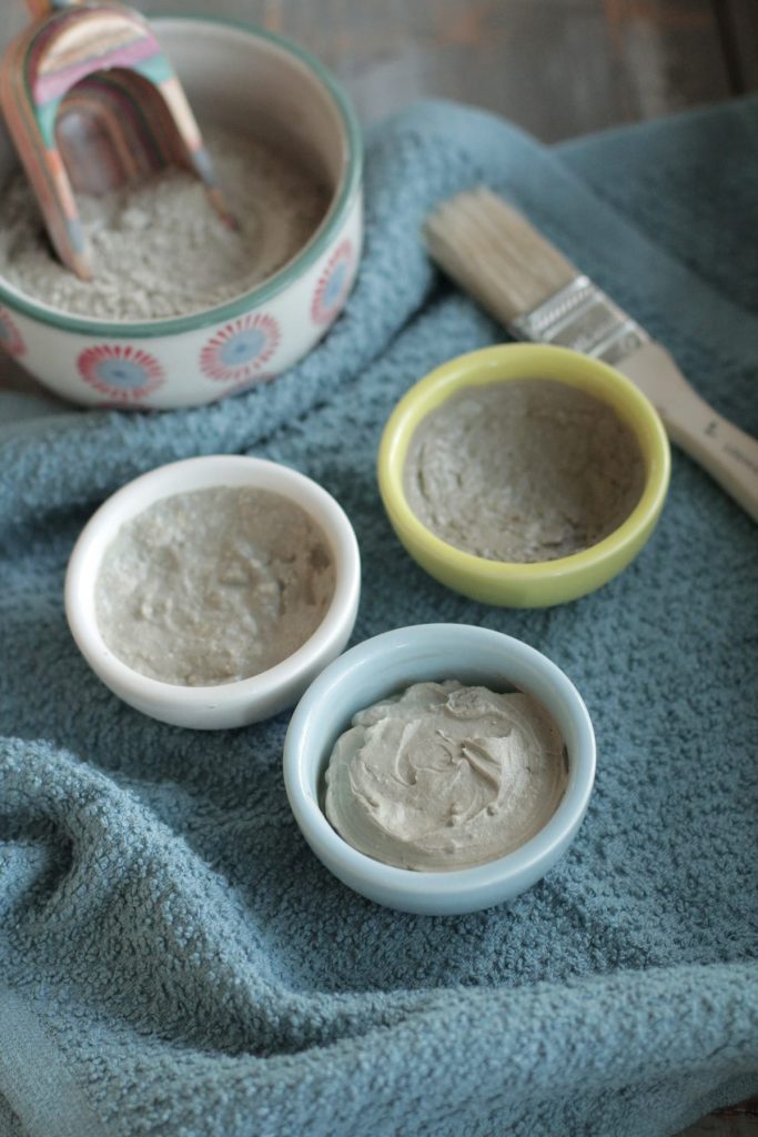 3 homemade clay mask recipes for moisturizing skin, clearing acne, and reducing pores!