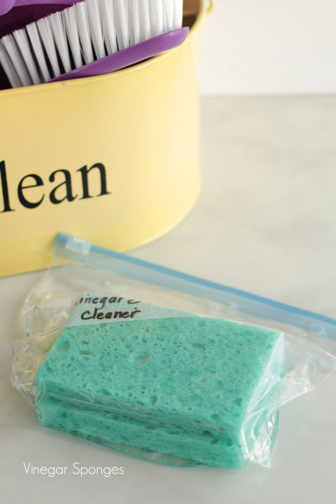 How to Sanitize Sponges and Scrub Brushes With Vinegar