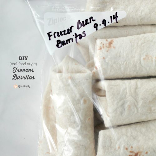 Freezer Burritos Real Food