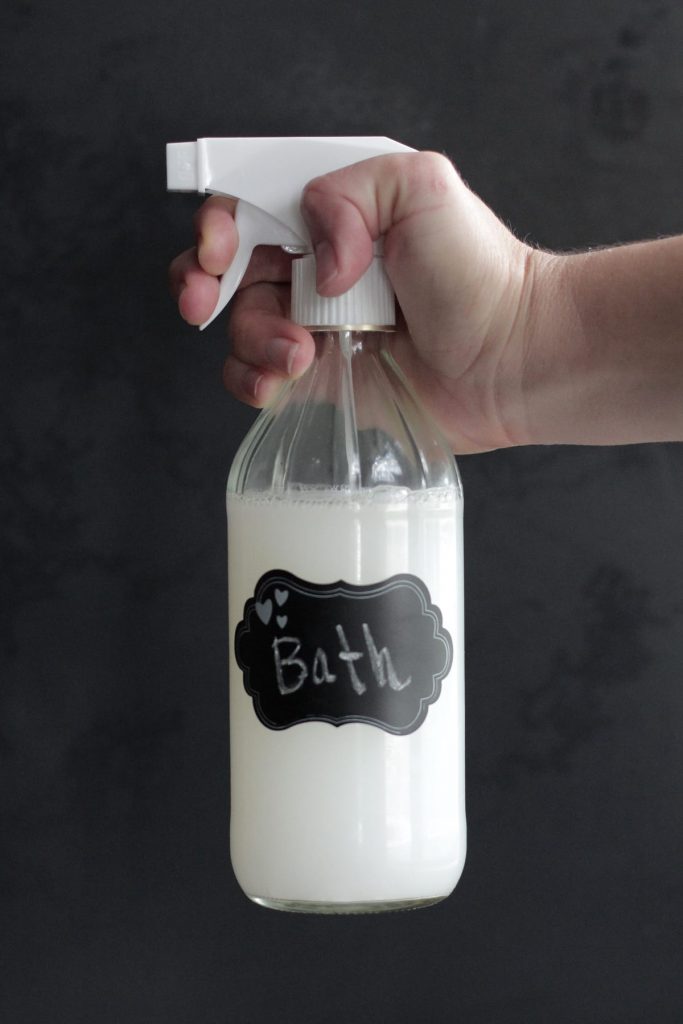 DIY All-In-One Bathroom Cleaner. This cleaner is incredible!! Takes away odors and stains!