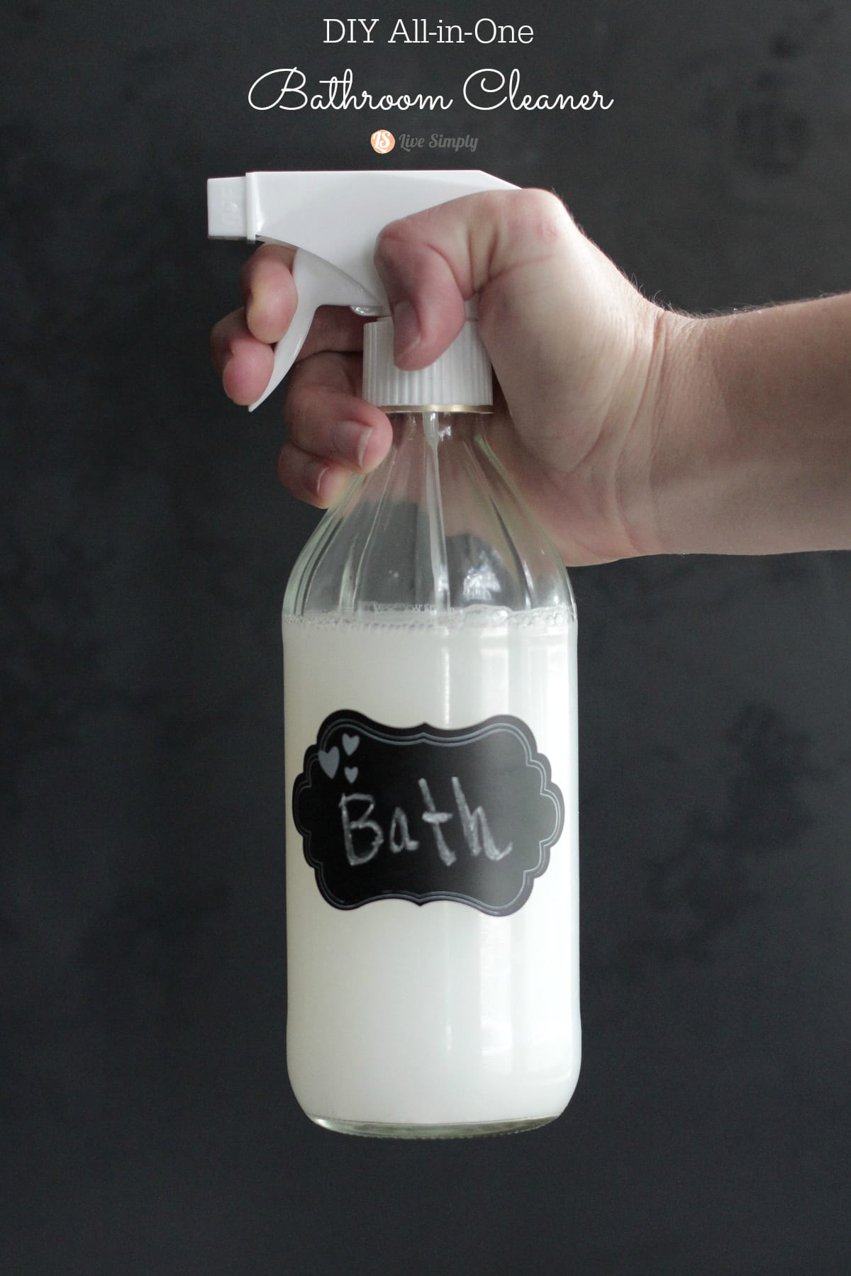 Diy All In One Bathroom Cleaner Live Simply