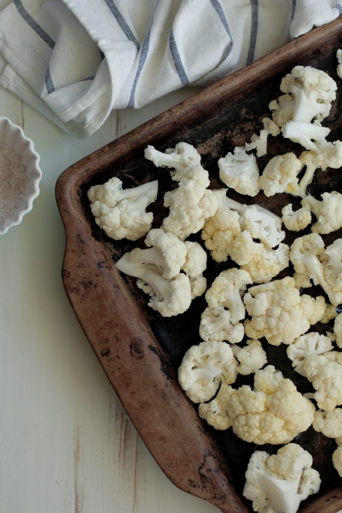 Yum! This creamy roasted cauliflower soup is incredible. My family devours this soup and it's packed with veggies!!