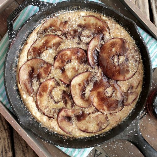 how to use einkorn flour and an apple dutch baby einkorn recipe