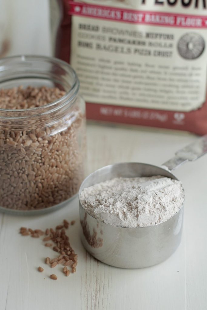 How to use whole wheat flour+ blackberry whole wheat scone recipe