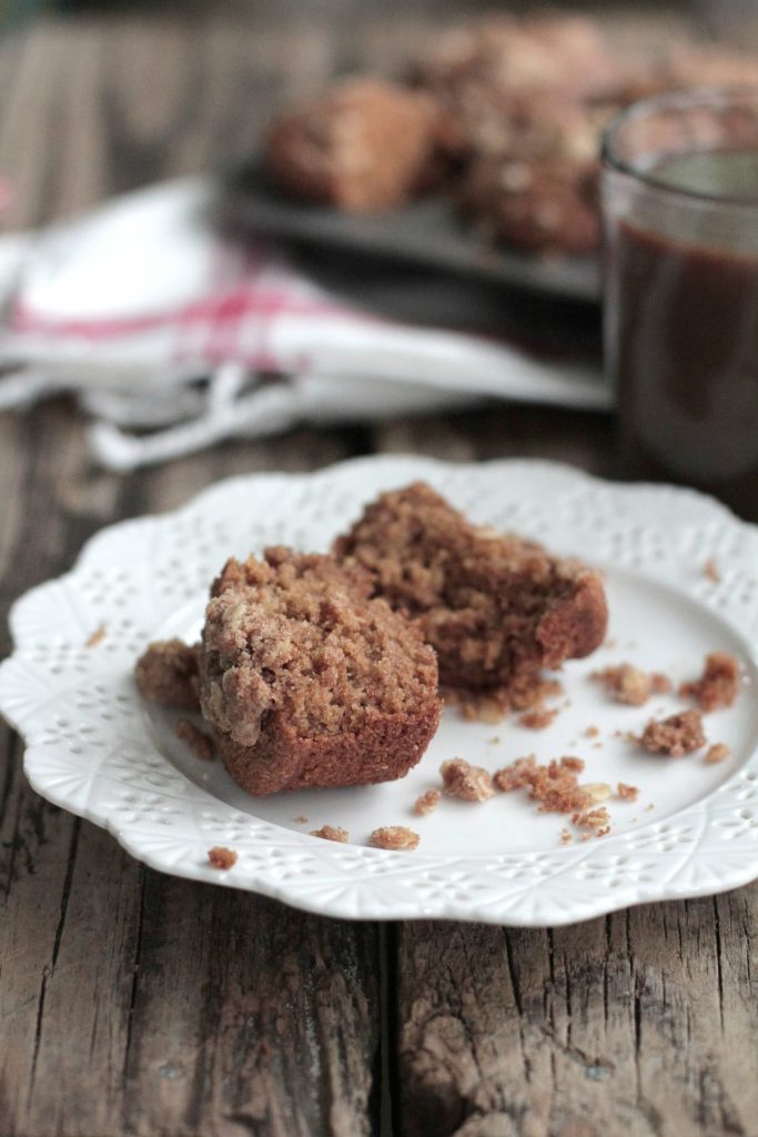 Warm whole grain pumpkin muffins that are perfect for fall mornings. Made with all-natural real food ingredients the whole family will love! Super easy to make!