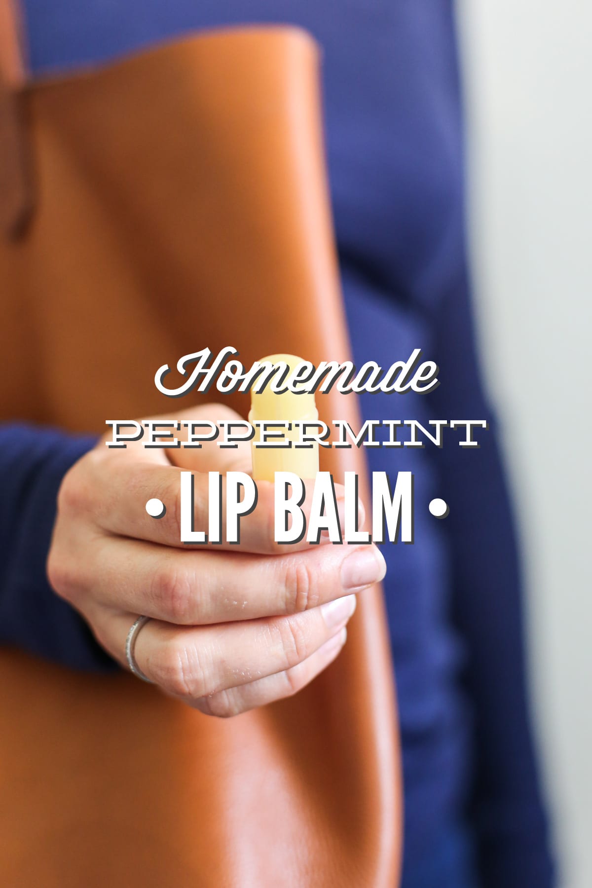 DIY Homemade Peppermint Lip Balm