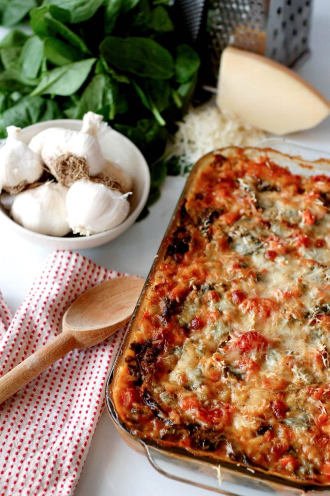 This yummy Italian spinach and chicken casserole is comfort food at its finest! Your family will love the taste and you'll love that it's made with 100% real ingredients.