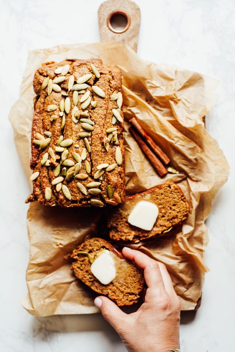 almond flour pumpkin bread