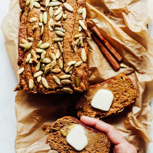 Almond Flour Pumpkin Bread - Eat Yourself Skinny