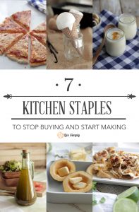 Foods to stop buying and start making