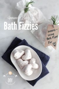 DIY Homemade Immune-Loving Bath Fizzies