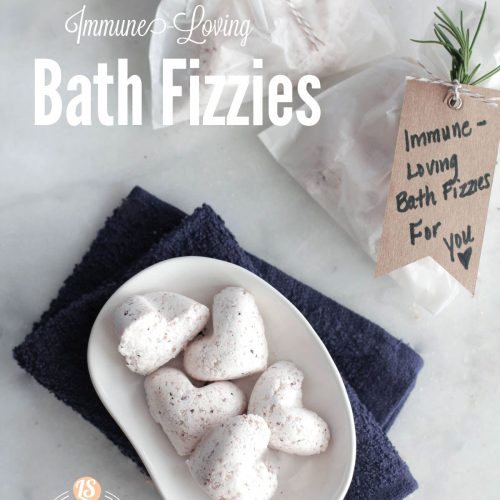 DIY Homemade Immune-Loving Bath Fizzies