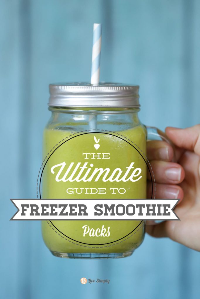 The Ultimate Guide to creating make ahead freezer smoothie packs. Make an entire week or even month of smoothie packs in just minutes. 