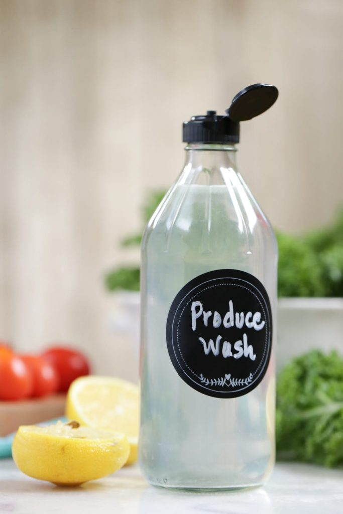 Homemade Produce Wash