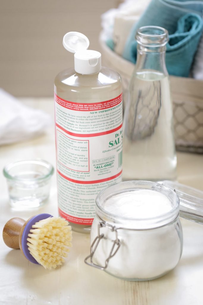 DIY Bathroom Sink Cleaner  Natural Soft Scrub —