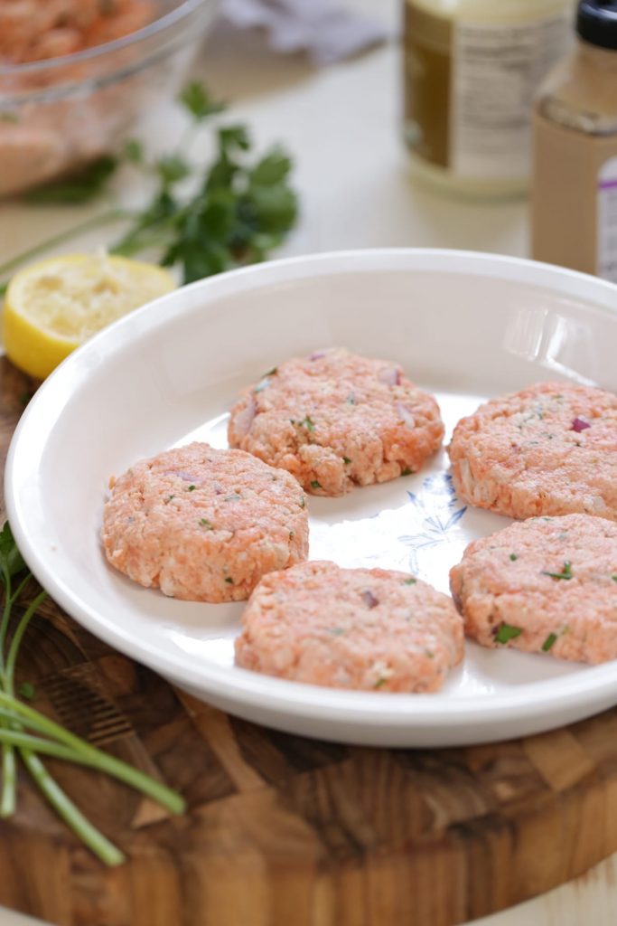 Homemade Fresh Salmon Burgers: A fast 20 minute real food meal the whole family loves!