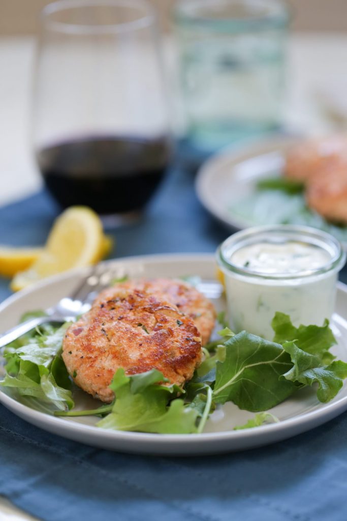 Homemade Fresh Salmon Burgers: A fast 20 minute real food meal the whole family loves!