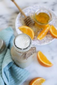 DIY Homemade Milk and Honey Body Wash