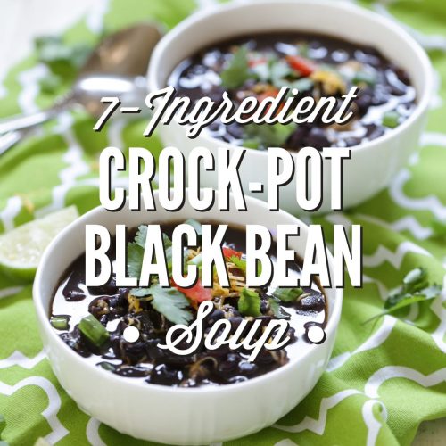 Crock Pot Black Beans · Easy Family Recipes