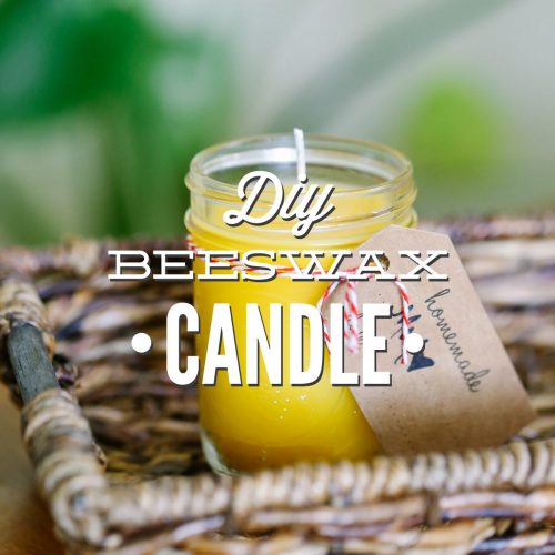DIY Beeswax Candle: I absolutely love these! So easy.