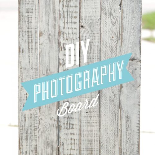 DIY Photography Board