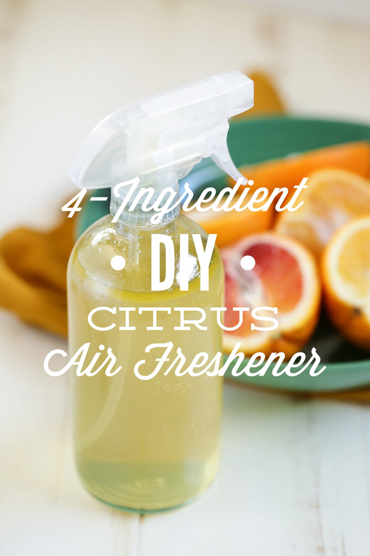 DIY Citrus Air Freshener: A simple 4-ingredient air freshener you can make at home!