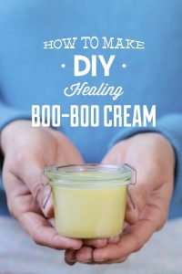 How to make DIY homemade healing boo boo cream, like homemade Neosporin