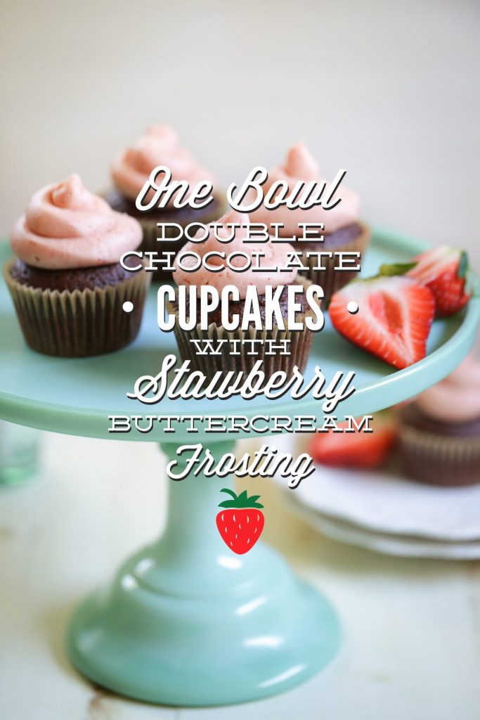 Naturally-sweetened with honey and real strawberries! These cupcakes are a 'healthier alternative' without compromising taste or texture. The cupcake recipe only requires one bowl, too. So easy to make...you don't need any baking skills to make the perfect double chocolate cupcake.