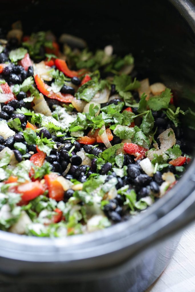 7 Ingredient Black Bean Soup