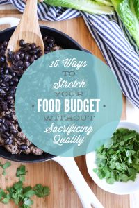 ways to stretch your food budget