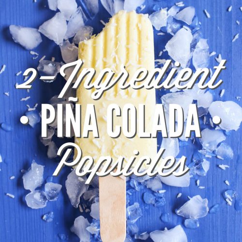 Pina Colada Popsicles