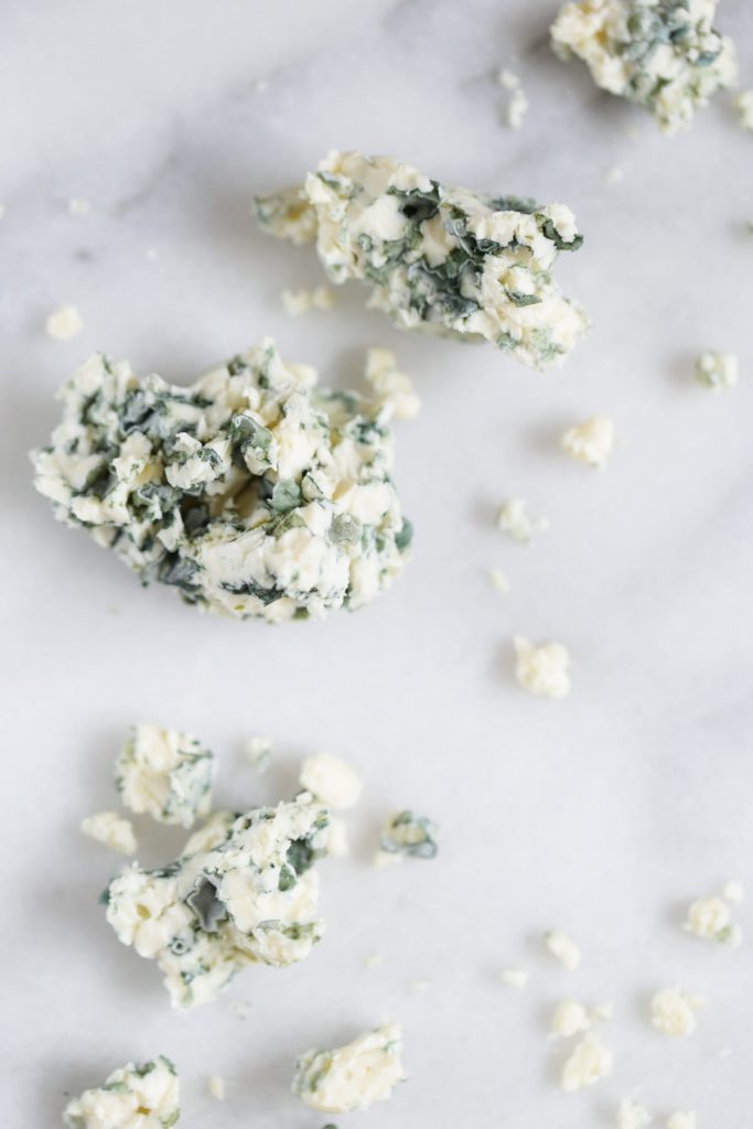 This stuff is soooo good!!! Homemade Blue Cheese Dressing: Only Four Ingredients!
