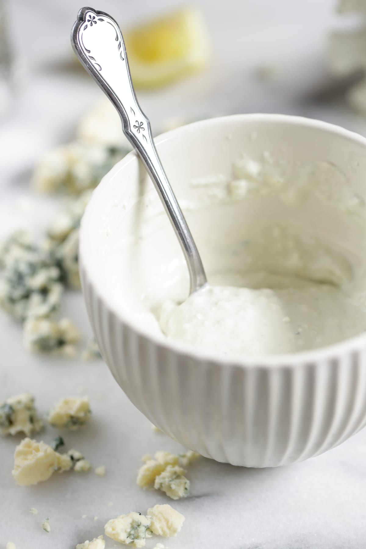 4Ingredient Homemade Blue Cheese Dressing Live Simply