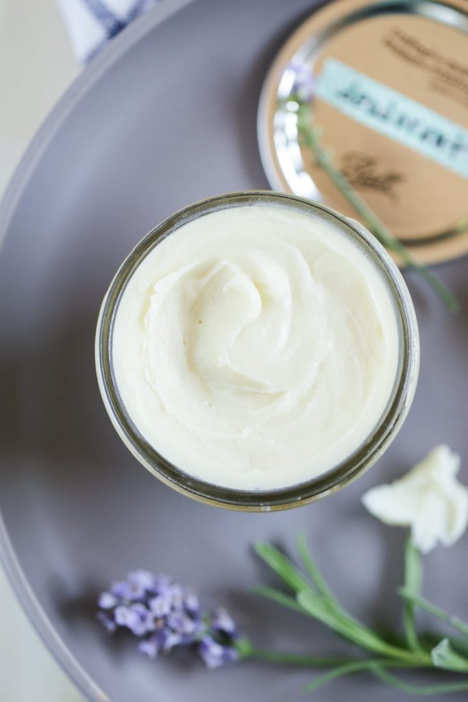 DIY Homemade Deodorant with Lavender. This deodorant is so easy to make and actually works! Florida tested and approved. Fight stinky armpits and the summer heat (or any heat), naturally!