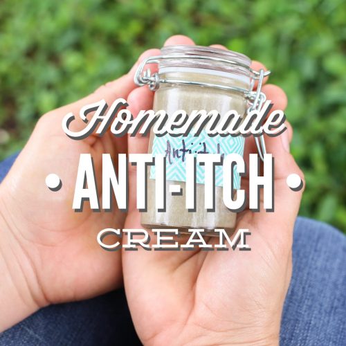 Homemade anti-itch cream