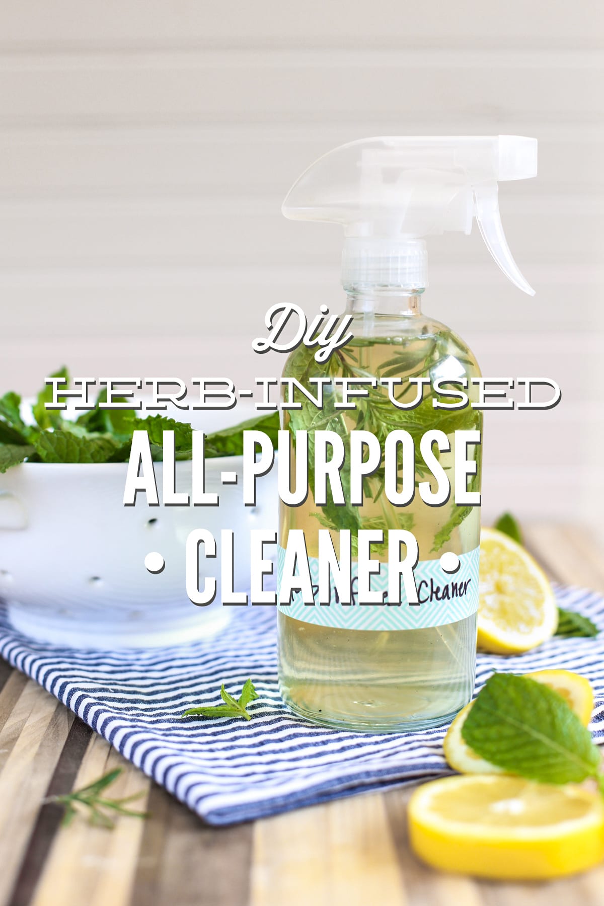 DIY Herb-Infused All-Purpose Cleaner